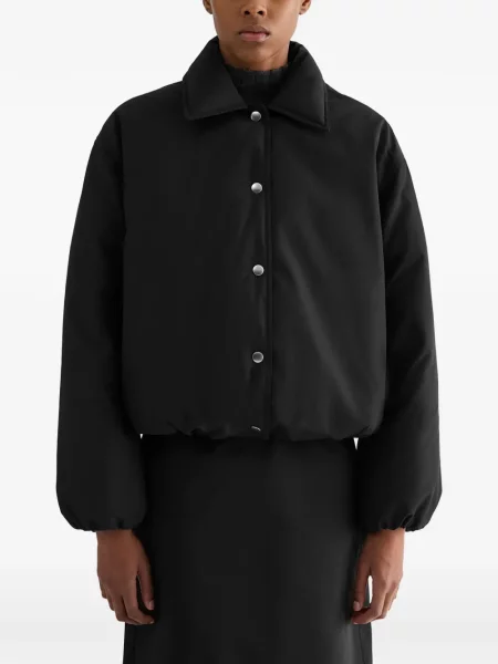 Lung geacă Jil Sander negru