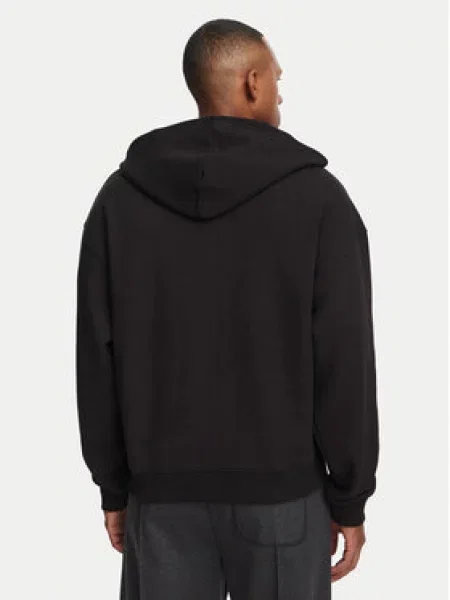 HUGO Pulóver Dabinhood Oversize fekete
