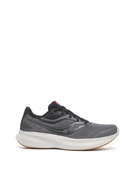 Синтетический кроссовки для бега Saucony для бега серые