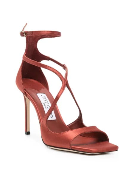 Sandale Jimmy Choo cu bretele roșu