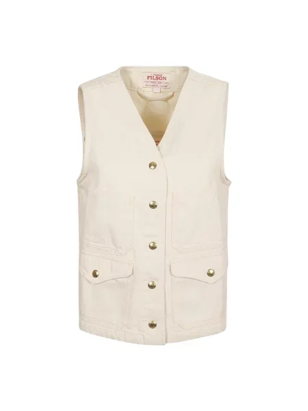 Kamizelka Filson beżowa