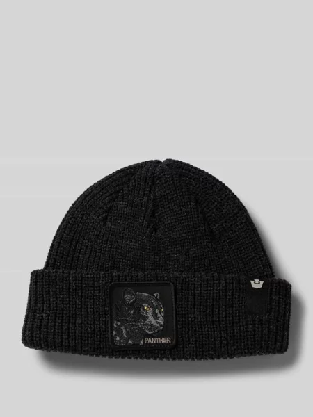 Czapka beanie z naszywką z motywem model ‘THE PANTHER BEANIE’ Goorin Bros