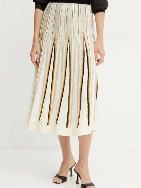 Forte Forte fustă maxi evazati my skirt bej