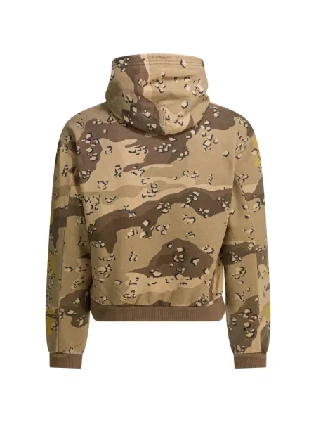 Hanorac cu glugă Kapital cu model camuflaj