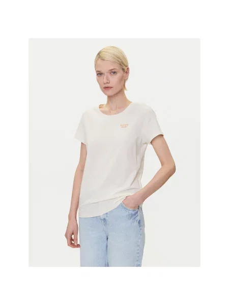 Mustang T-Shirt Alma Regular Fit λευκό