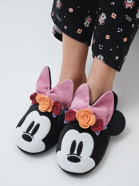 Women'secret papuče za žene HA DS MINNIE SLPRS crna