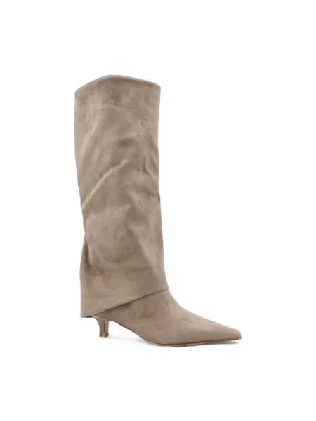 Botki Steve Madden beżowe
