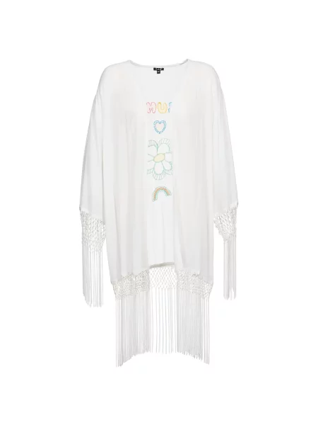 Telovnik Brigitte Bardot bela