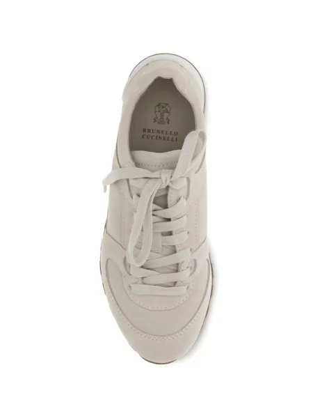 Fűzős csipkés sneaker Brunello Cucinelli