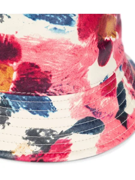 Pălărie Isabel Marant din piele cu model floral