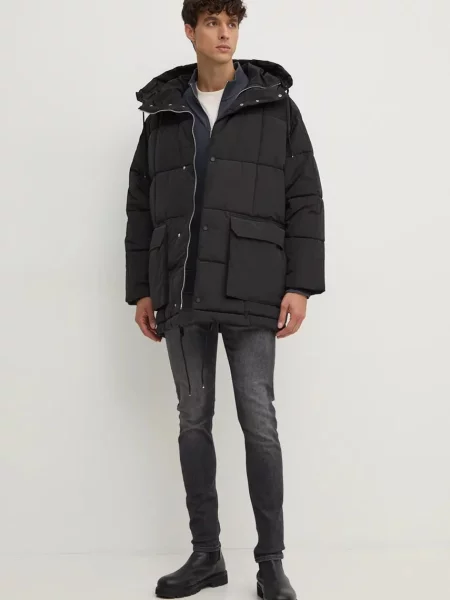 Armani Exchange kurtka zimowa czarny