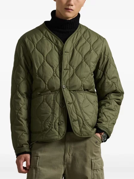 Ριγέ polo Polo Ralph Lauren με κουκούλα με αυτόγραφο λευκό