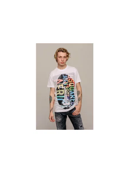 Tricou Dsquared alb