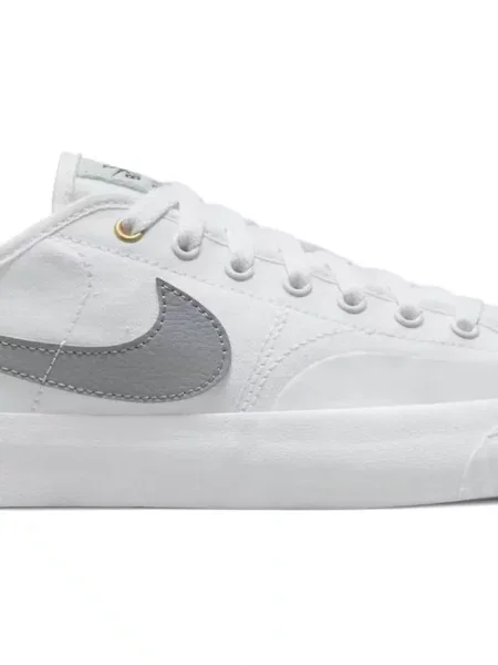 Top Nike retro w panterkę sztruksowy biały