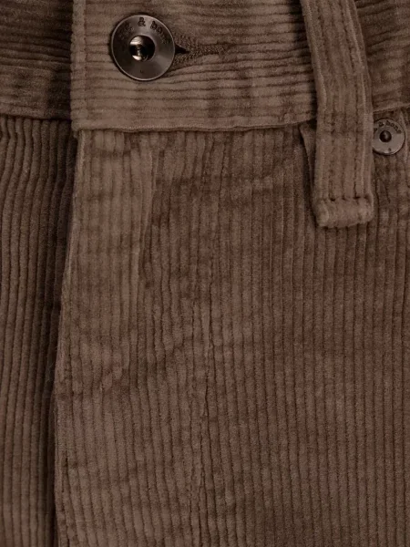 Pantaloni Rag & Bone de catifea cord maro