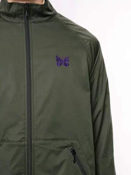 Geacă Needles cu broderie verde