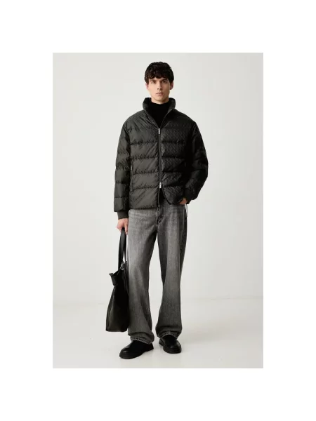 Kurtka puchowa Armani Exchange zielona