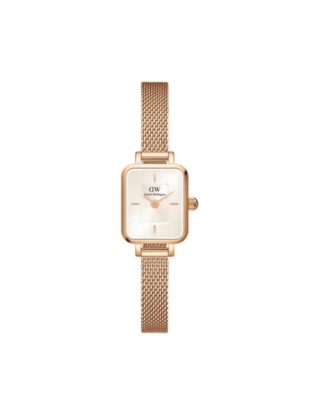 Daniel Wellington ceas Quadro femei auriu roz