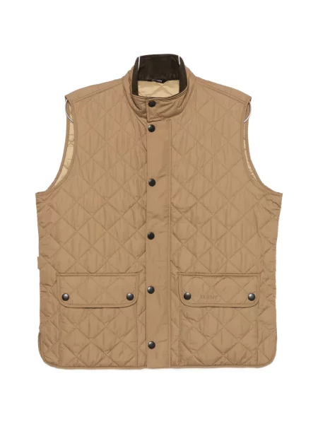 Matlasat vestă Barbour maro