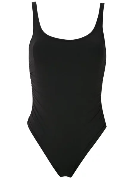 Costum de baie Amir Slama cu spatele deschis negru