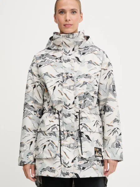 Columbia kurtka High Cascades Interchang przejściowa oversize beżowy