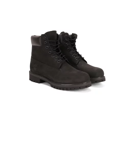 Botki Timberland skórzane czarne