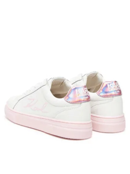 Sneakersy Karl Lagerfeld Kids bílé