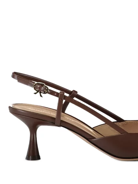 Pantofi cu toc Gianvito Rossi din piele maro