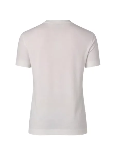 Grafic tricou Emporio Armani scurt alb