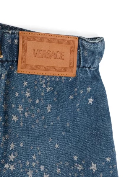 Spódnica jeansowa dziecięca Versace niebieska