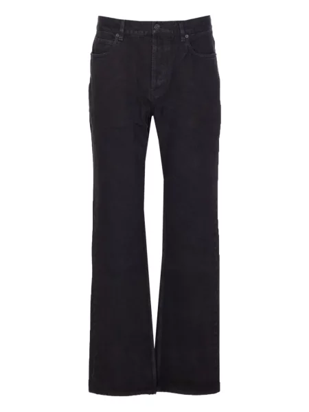 Blugi Saint Laurent cu 5 buzunare negru