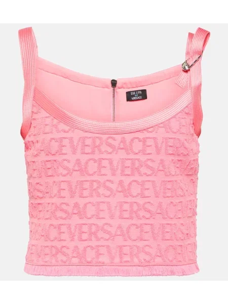 Top Versace roz
