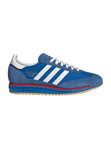 Sneakersy Adidas zamszowe niebieskie
