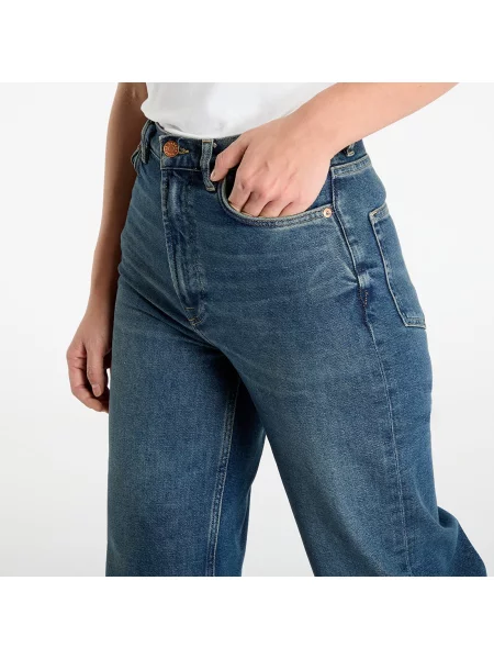 Панталони Samsøe Samsøe Sarebecca Jeans Vermont Blue синьо