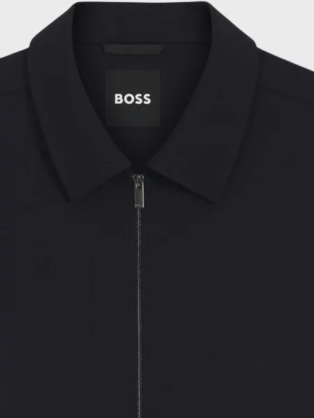 Шерстяная куртка Boss синяя
