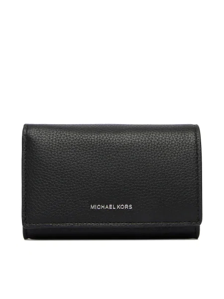 MICHAEL Michael Kors Peňaženka / strieborná čierna