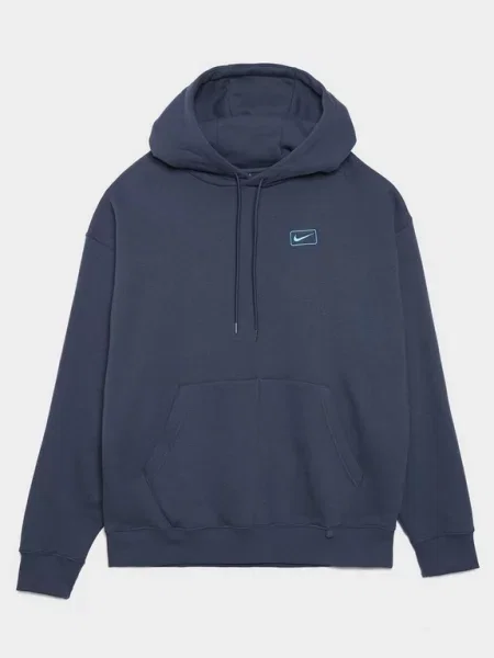 Nike Bluza Z Kapturem M Nsw Sf Po Hoodie Gfx niebieska