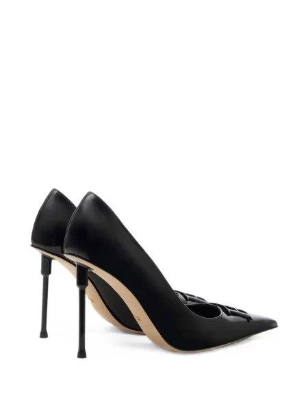 Pantofi cu toc Elisabetta Franchi din piele negru