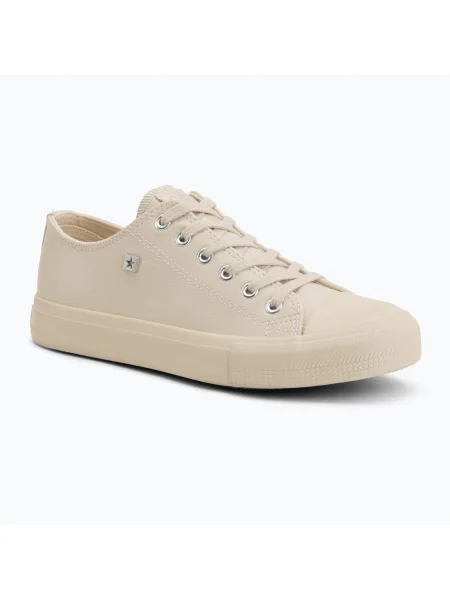 Дамски кецове BIG STAR beige бежово