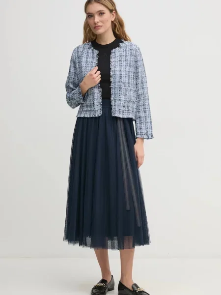 Спідниця Joop! midi розкльошена синій