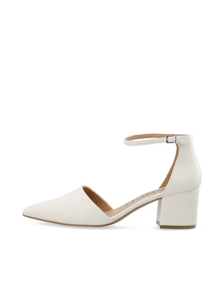 Bianco Pumps Devived murdar alb