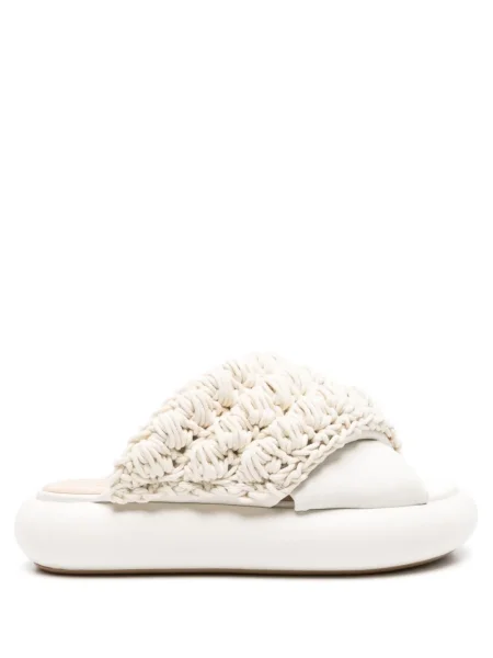 Sandale Jw Anderson cu platformă alb