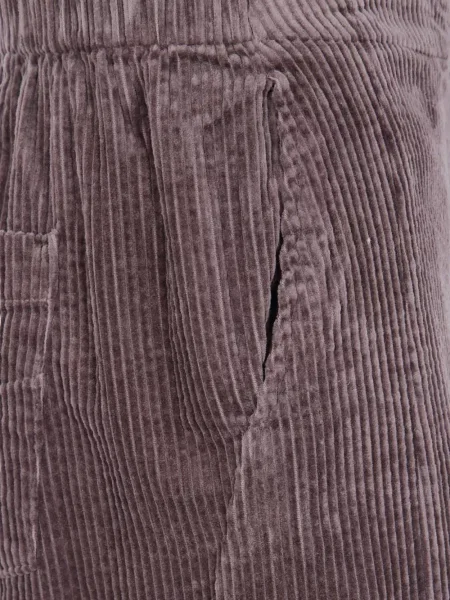 Pantaloni Jcsophie de catifea cord maro
