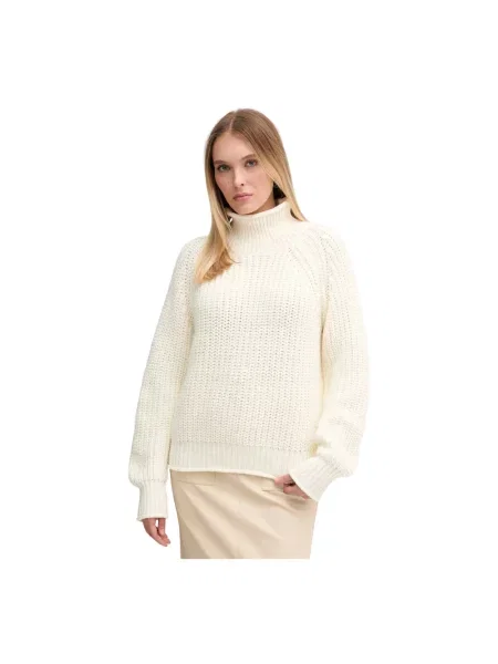 Sweter z golfem Marc Aurel beżowy