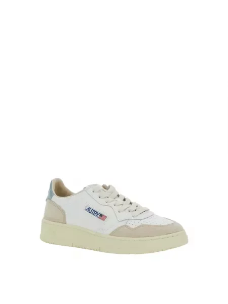 Sneakersy Autry skórzane białe