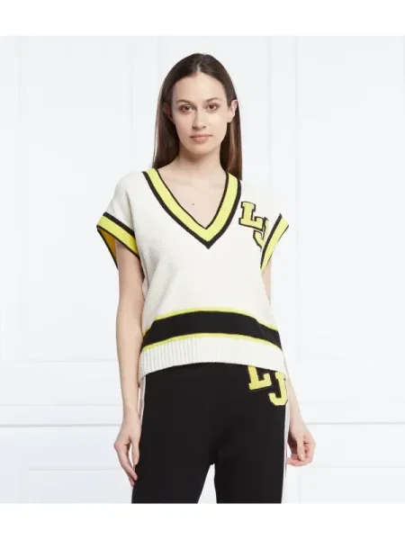 Liu Jo Vestă | Relaxed fit alb