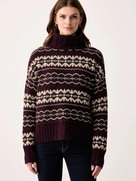 Barbour pulover pentru femei cu lână Helen