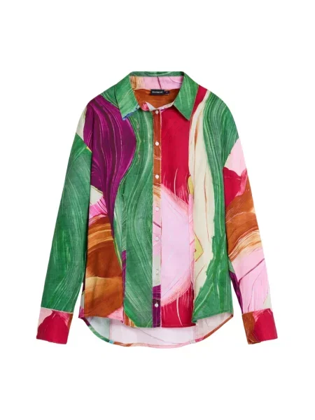 Koszula Desigual brązowa