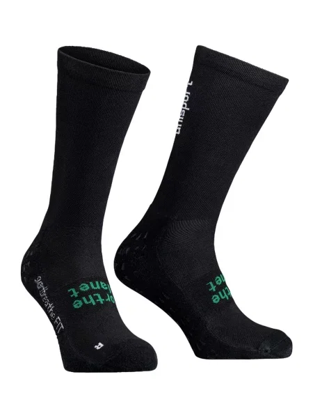 UHLSPORT Șosete sport verde / negru alb