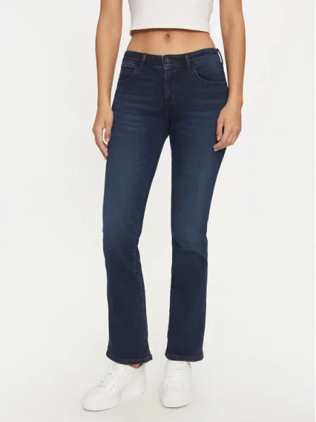Jeans hlače Wrangler modra